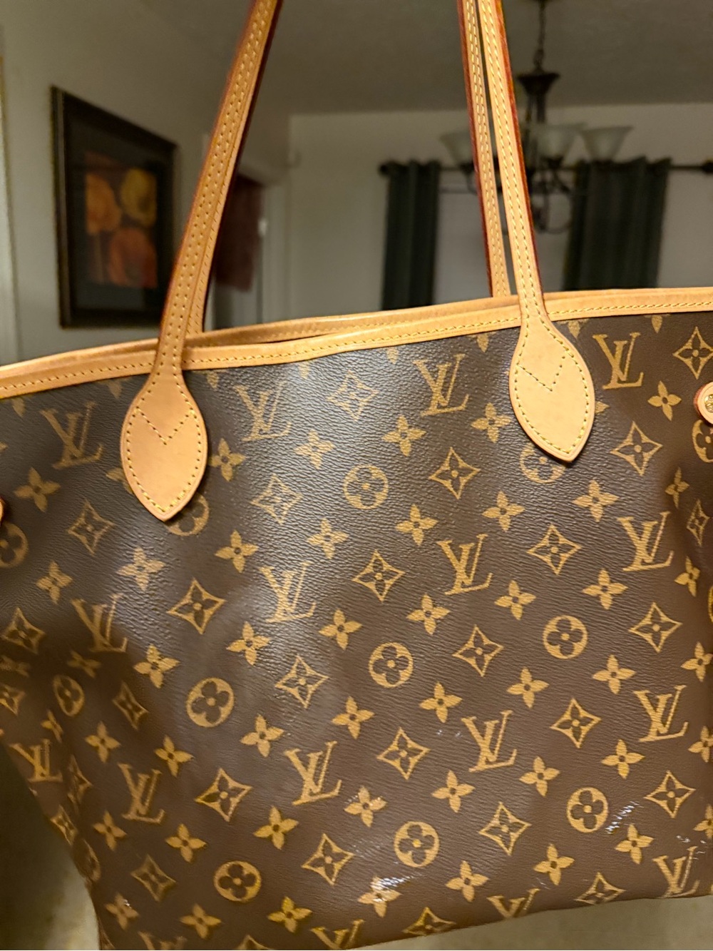 Louis Vuitton Monogram Brown Tote Bag